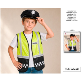 Chaleco Policía Talla Infantil