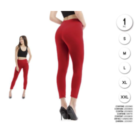 Leggings Rojos Adulto (L)