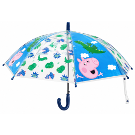 Paraguas Automático George Peppa Pig 43.5 Cm De New Import