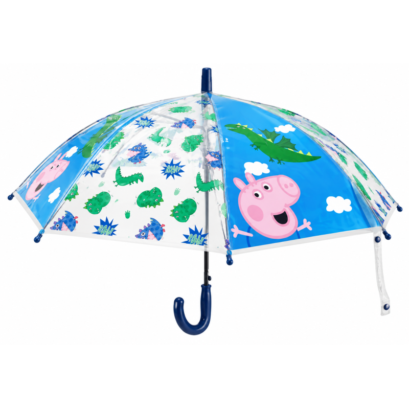 Paraguas Automático George Peppa Pig 43.5 Cm De New Import