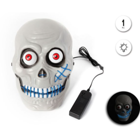 Máscara de Calavera Con Luz