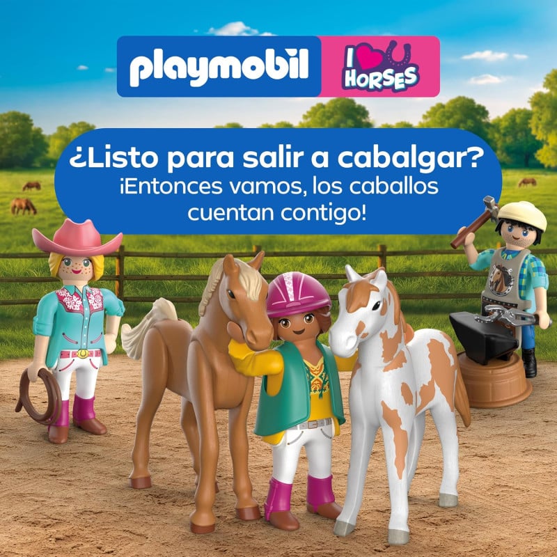 Playmobil Horses Of Waterfall Todoterreno Con Remolque Para Caballo 72129