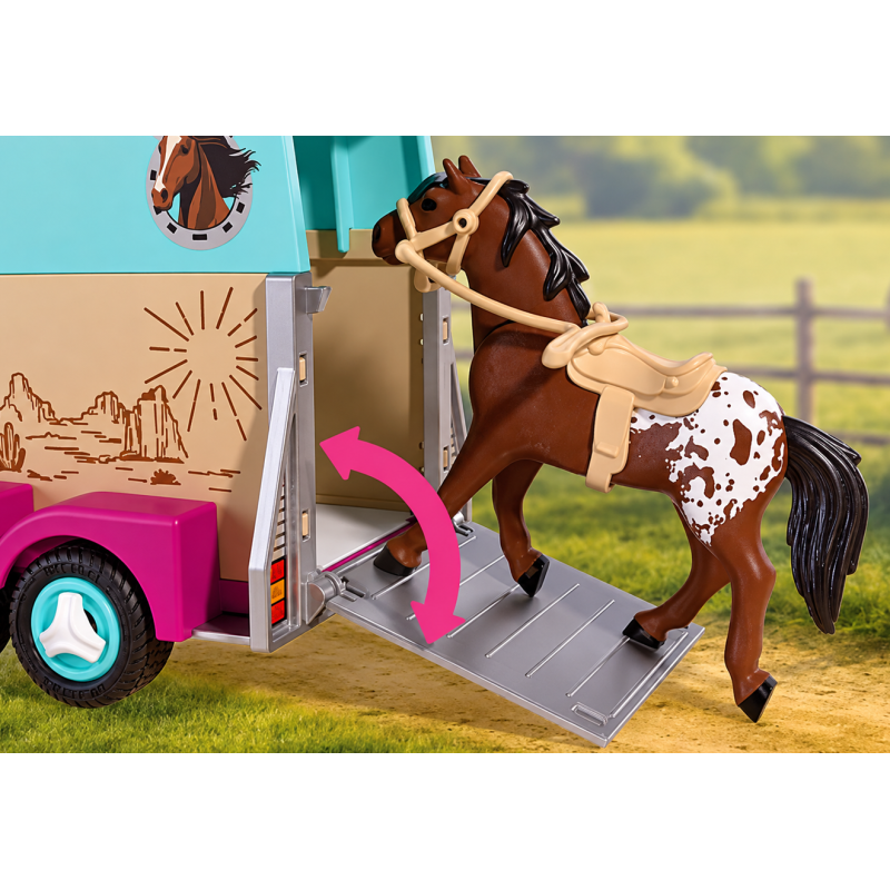 Playmobil Horses Of Waterfall Salto De Obstáculos 72135