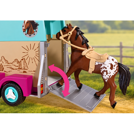 Playmobil Horses Of Waterfall Salto De Obstáculos 72135