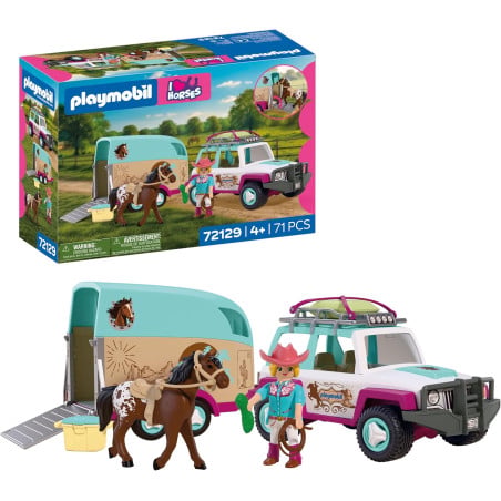 Playmobil Horses Of Waterfall Salto De Obstáculos 72135