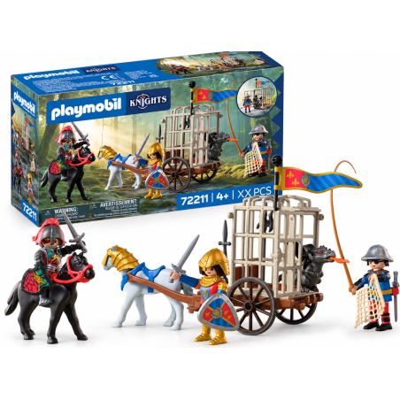 Playmobil Knights Rapto De Dragón 72211 De Playmobil