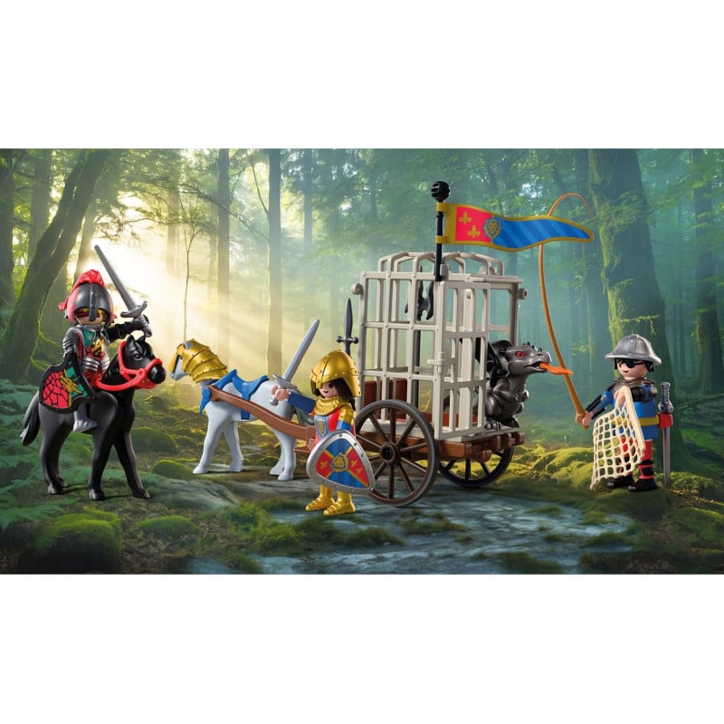 Playmobil Knights Rapto De Dragón 72211