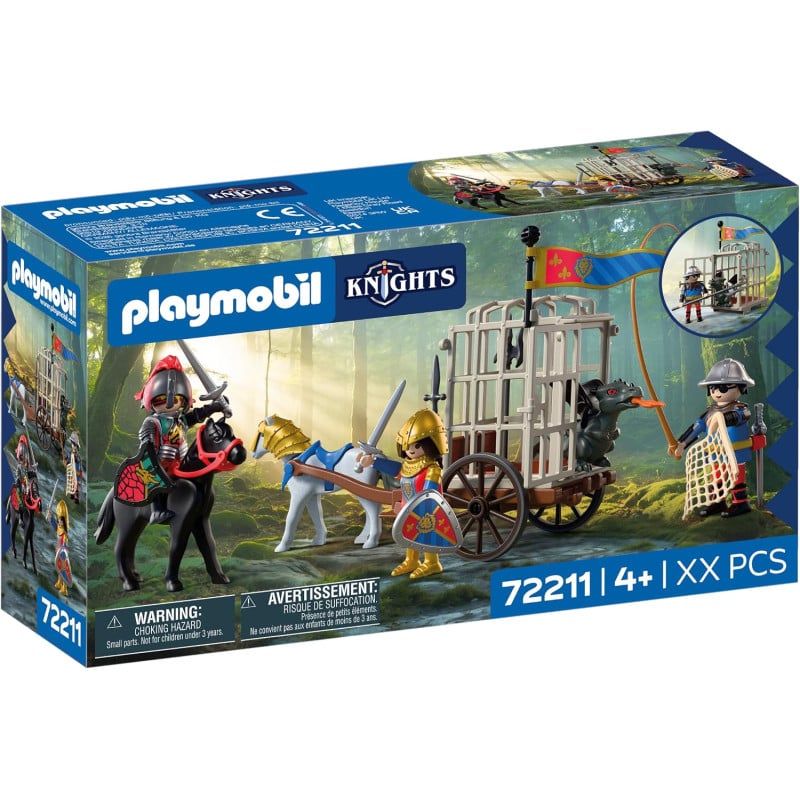 Playmobil Knights Rapto De Dragón 72211