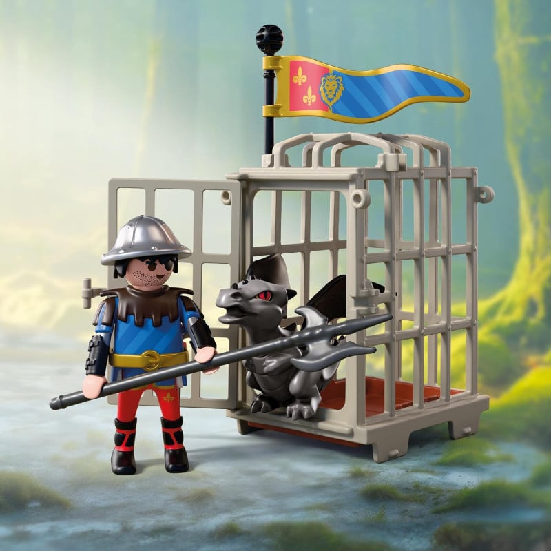 Playmobil Knights Rapto De Dragón 72211