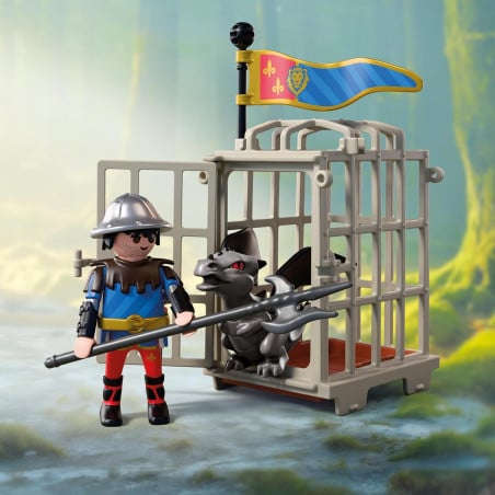 Playmobil Knights Rapto De Dragón 72211