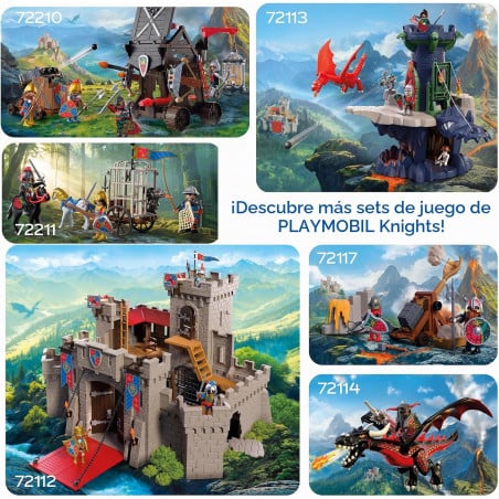 Playmobil Knights Rapto De Dragón 72211