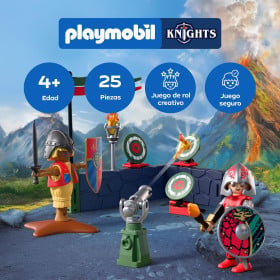 Playmobil Knights Entrenamiento De Combate De Los Caballeros Dragón 72213 De Playmobil 2