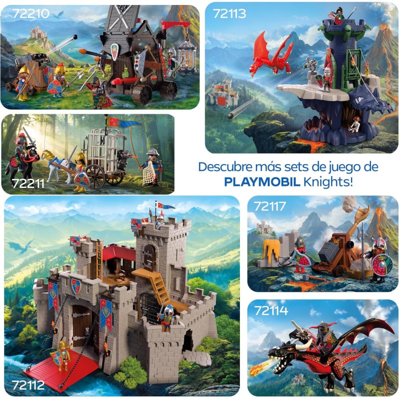 Playmobil Knights Entrenamiento De Combate De...