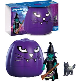 Playmobil Halloween Calabaza Bruja 72360 De Playmobil