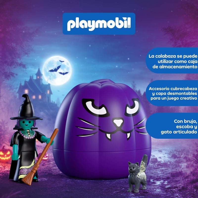 Playmobil Halloween Calabaza Bruja 72360
