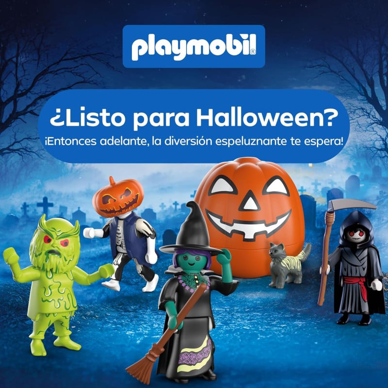 Playmobil Halloween Calabaza Bruja 72360