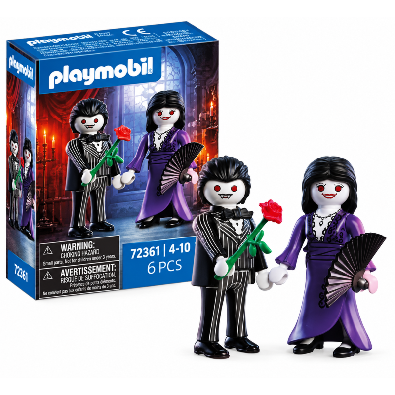 Playmobil Halloween Pareja De Vampiros 72361 De Playmobil