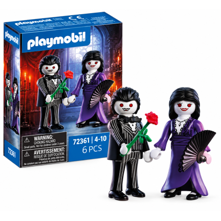 Playmobil Halloween Pareja De Vampiros 72361 De Playmobil