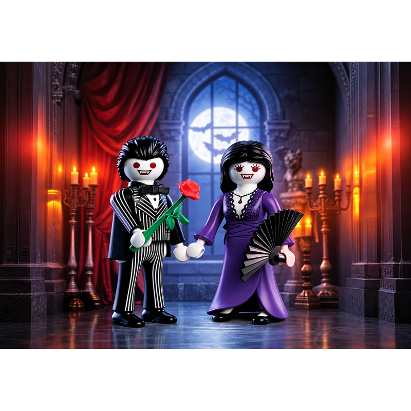 Playmobil Halloween Pareja De Vampiros 72361