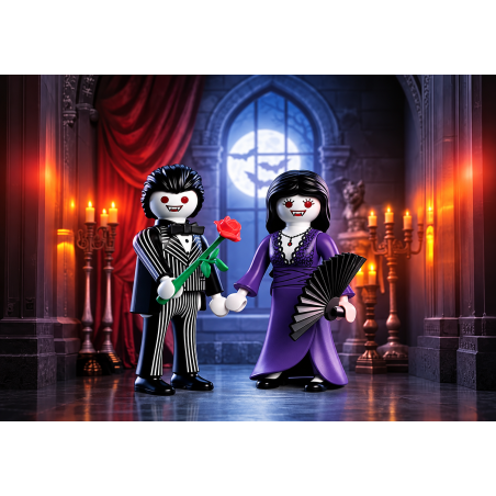 Playmobil Halloween Pareja De Vampiros 72361