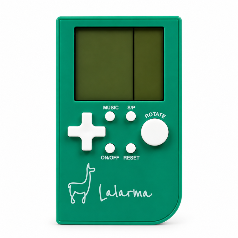 Consola Multijuegos De Bolsillo Retro Lalarma Verde De Lallarma