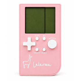 Consola Multijuegos De Bolsillo Retro Lalarma Rosa De Lallarma
