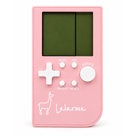 Consola Multijuegos De Bolsillo Retro Lalarma Rosa De Lallarma