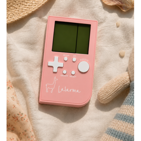 Consola Multijuegos De Bolsillo Retro Lalarma Rosa