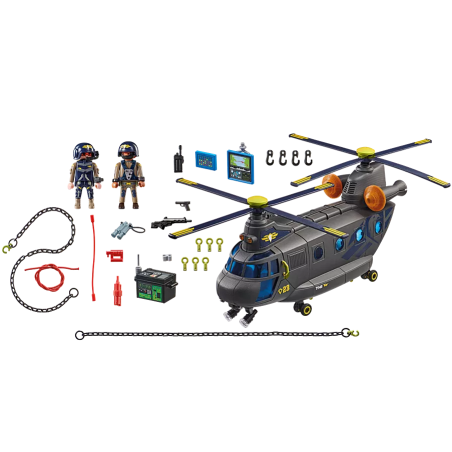 Playmobil Fuerzas Especiales Helicóptero Banana 71149