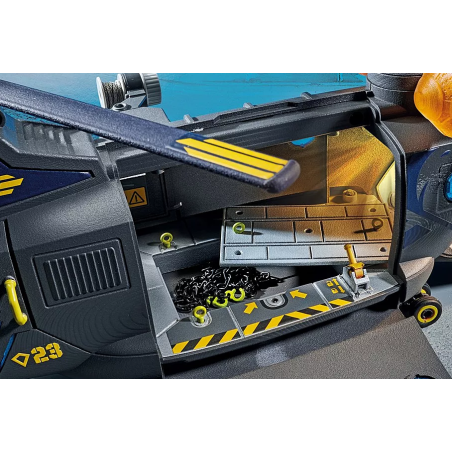 Playmobil Fuerzas Especiales Helicóptero Banana 71149
