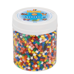 Hama Beads Mix 10 Colores 3000 Piezas