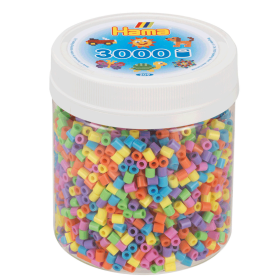 Hama Beads Midi Mix 50 Colores Pastel 3000 Piezas