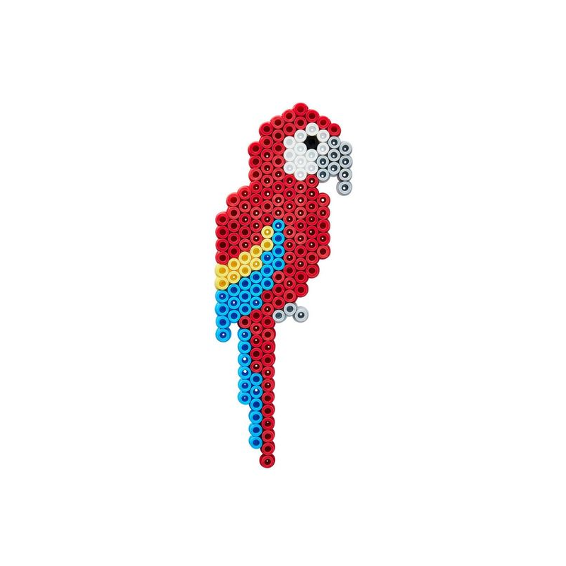 Hama Beads Midi 1100 Piezas + Placa + Papel