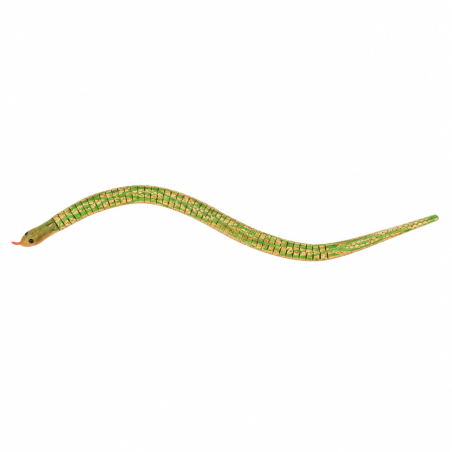 Serpiente De Madera 50 cm 4 Colores