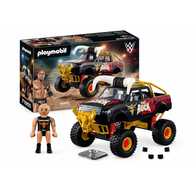 Playmobil WWE The Rock Monster Truck 71955 De Playmobil