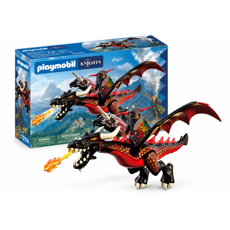 Playmobil Knights Dragón Negro 72114 De Playmobil