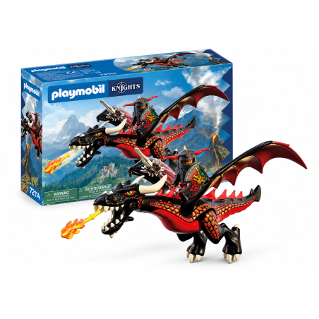 Playmobil Knights Dragón Negro 72114 De Playmobil
