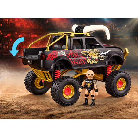 Playmobil WWE The Rock Monster Truck 71955