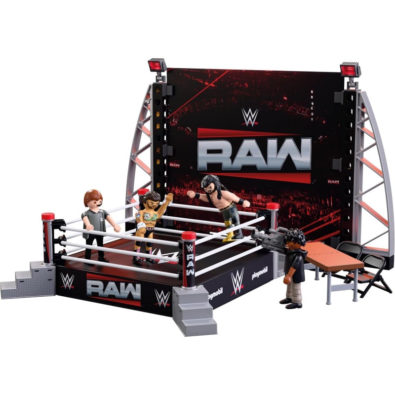 Playmobil WWE Set De Coleccionista Ring RAW 71956