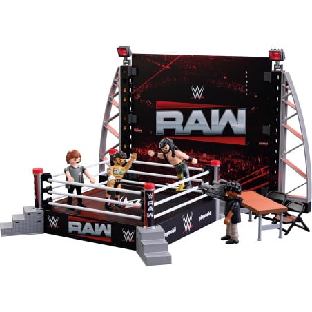 Playmobil WWE Set De Coleccionista Ring RAW 71956