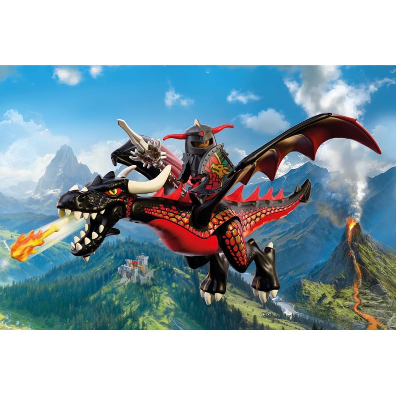 Playmobil Knights Dragón Negro 72114