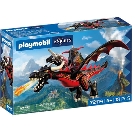 Playmobil Knights Dragón Negro 72114