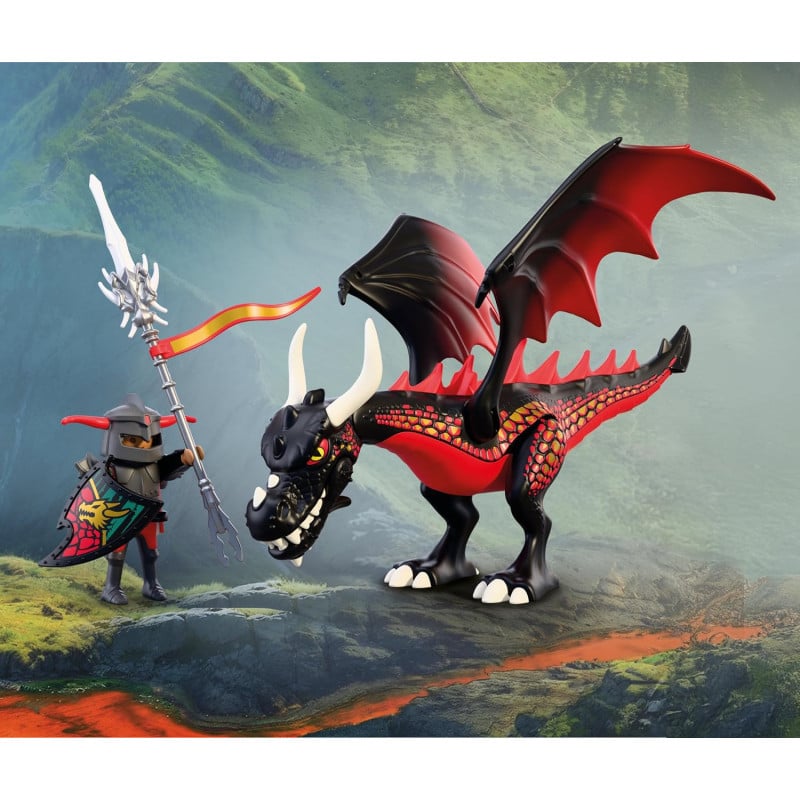 Playmobil Knights Dragón Negro 72114