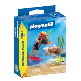 Playmobil Special Plus Buceadora Con Tortuga 72151 De Playmobil 2