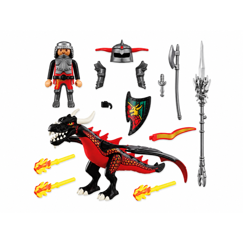 Playmobil Knights Dragón Negro 72114