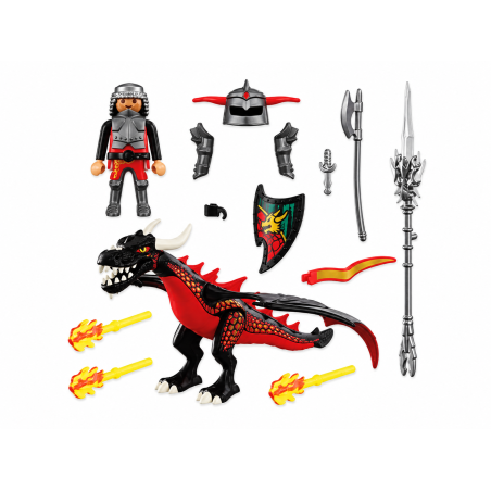 Playmobil Knights Dragón Negro 72114