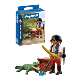 Playmobil Special Plus Pirata Contra Caimán 72154 De Playmobil