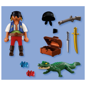 Playmobil Special Plus Pirata Contra Caimán 72154 De Playmobil 2