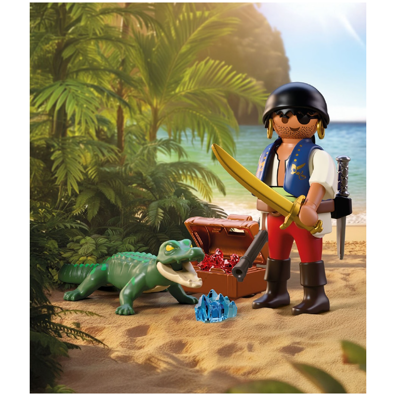 Playmobil Special Plus Pirata Contra Caimán 72154