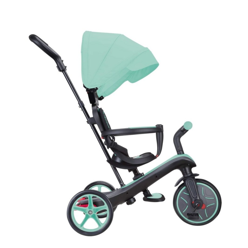 Globber Explorer Trike 4 en 1 Menta - Triciclo Evolutivo